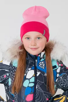 Шапка для девочек CROCKID, КВ 20177/21ш, цвет - розовый