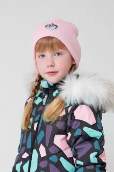 Шапка для девочек CROCKID, КВ 20225/ш, цвет - розовый