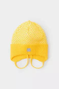 Шапка для девочек CROCKID, КВ 20340, цвет - желтый