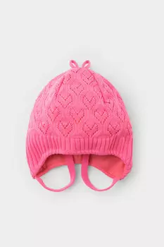 Шапка для девочек CROCKID, КВ 20341/1, цвет - розовый