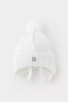 Шапка для девочек CROCKID, КВ 20401/ш, цвет - белый