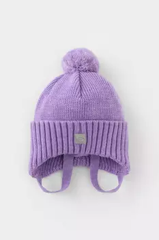 Шапка для девочек CROCKID, КВ 20401/ш, цвет - фиолетовый