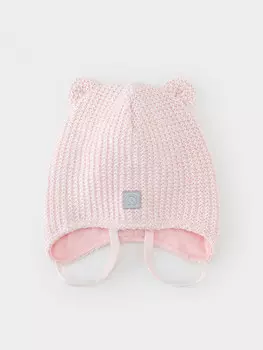 Шапка для девочек CROCKID, КВ 20420, цвет - светло-розовый
