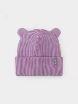 Шапка для девочек CROCKID, КВ 20424, цвет - фиолетовый