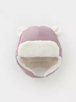 Шапка для девочек CROCKID, ВК 50006/25/5 ГР, цвет - фиолетовый