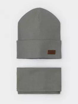 Шапка для мальчиков CROCKID, К 8149/25, цвет - зеленый