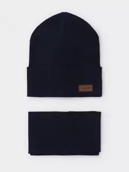 Шапка для мальчиков CROCKID, К 8149/25, цвет - синий