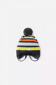 Шапка для мальчиков CROCKID, КВ 20170/ш, цвет - серый