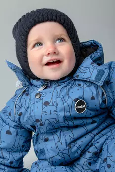 Шапка для мальчиков CROCKID, КВ 20335/ш, цвет - синий