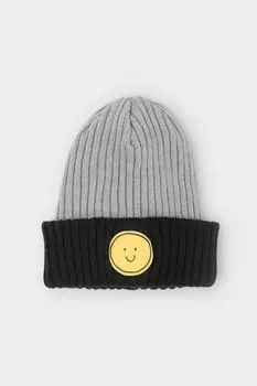 Шапка для мальчиков CROCKID, КВ 20357, цвет - серый