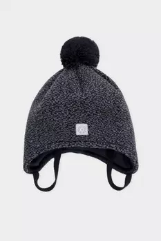 Шапка для мальчиков CROCKID, КВ 20394/ш, цвет - черный