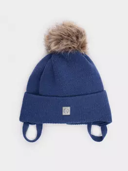 Шапка для мальчиков CROCKID, КВ 20395/ш, цвет - синий