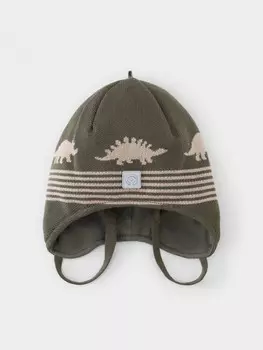 Шапка для мальчиков CROCKID, КВ 20421, цвет - зеленый