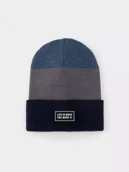 Шапка для мальчиков CROCKID, КВ 20426, цвет - синий