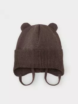 Шапка для мальчиков CROCKID, КВ 20434, цвет - коричневый