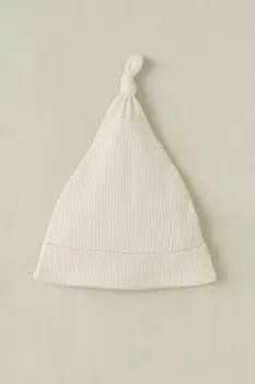 Шапочка ясельная для новорожденных CROCKID, К 8158, цвет - бежевый