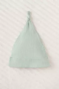 Шапочка ясельная для новорожденных CROCKID, К 8158, цвет - голубой