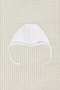 Шапочка ясельная для новорожденных CROCKID, К 8019, цвет - бежевый
