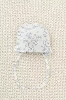 Шапочка ясельная для новорожденных CROCKID, К 8168, цвет - сахар