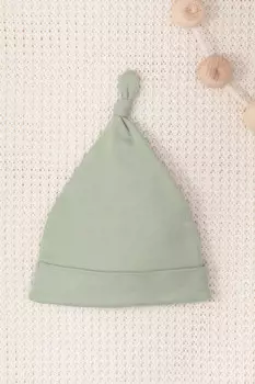 Шапочка ясельная для новорожденных CROCKID, К 8036, цвет - хаки