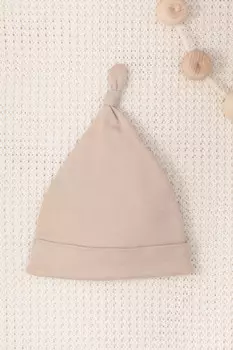 Шапочка ясельная для новорожденных CROCKID, К 8036, цвет - светло-бежевый