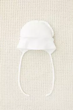 Шапочка ясельная для новорожденных CROCKID, К 8169, цвет - бежевый