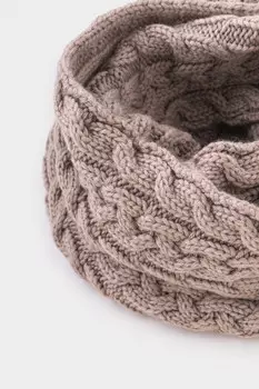 Шарф для девочек CROCKID, КВ 15005/ш, цвет - бежевый