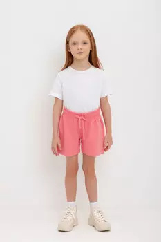 Шорты для девочек CROCKID, К 400548, цвет - ярко-розовый