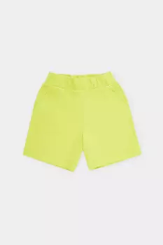 Шорты для девочек CROCKID, КП 400532, цвет - ярко-зеленый