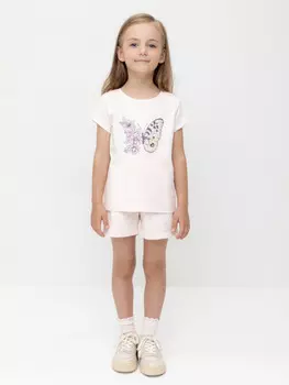 Шорты для девочек CROCKID, КР 400417, цвет - розовый