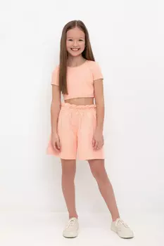 Шорты для девочек CROCKID, КР 400664, цвет - розовый