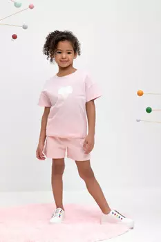 Шорты для девочек CROCKID, КР 400680, цвет - розовый