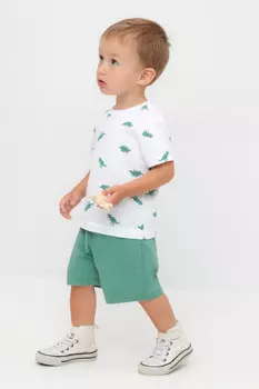 Шорты для мальчика для мальчиков CROCKID, КР 400817, цвет - зеленый