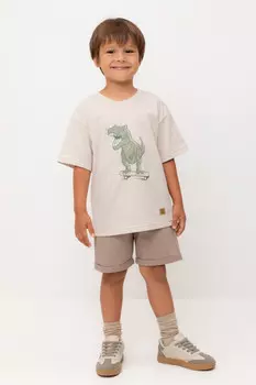 Шорты для мальчика для мальчиков CROCKID, КР 400642, цвет - коричневый