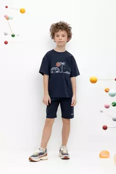 Шорты для мальчика для мальчиков CROCKID, КР 400610, цвет - темно-синий