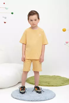 Шорты для мальчика для мальчиков CROCKID, КР 400642, цвет - желтый