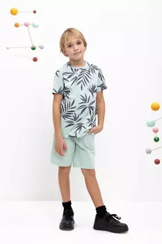 Шорты для мальчика для мальчиков CROCKID, КР 400596, цвет - голубой