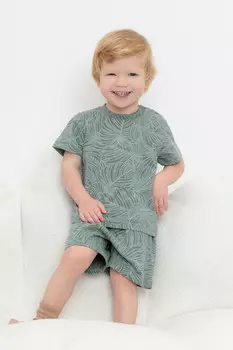 Шорты для мальчика для мальчиков CROCKID, КР 400666, цвет - зеленый