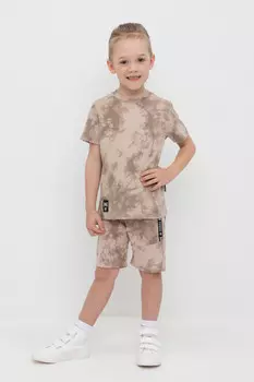 Шорты для мальчика для мальчиков CROCKID, КР 400743, цвет - бежевый