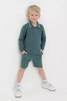 Шорты для мальчика для мальчиков CROCKID, КР 400540, цвет - зеленый