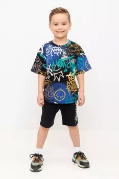 Шорты для мальчика для мальчиков CROCKID, КР 400767, цвет - черный3