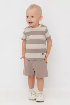 Шорты для мальчика для мальчиков CROCKID, КР 400658, цвет - коричневый