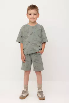 Шорты для мальчика для мальчиков CROCKID, КР 400793, цвет - зеленый