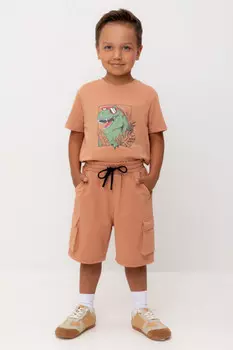 Шорты для мальчика для мальчиков CROCKID, КР 400794, цвет - коричневый