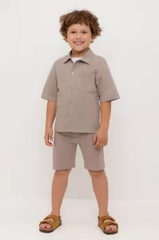 Шорты для мальчика для мальчиков CROCKID, КР 400814, цвет - коричневый