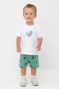 Шорты для мальчика для мальчиков CROCKID, КР 400666, цвет - зеленый