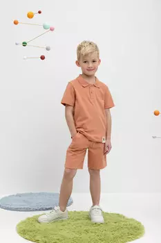 Шорты для мальчика для мальчиков CROCKID, КР 400510, цвет - коричневый