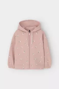 Толстовка на молнии для девочки для девочек CROCKID, КР 302432-1, цвет - розовый