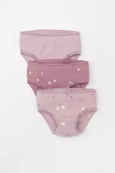 Трусы для девочек CROCKID, К 1909-3уп, цвет - розовый