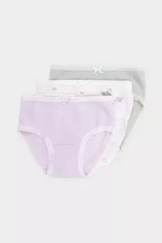 Трусы для девочек CROCKID, К 1909-3уп, цвет - фиолетовый